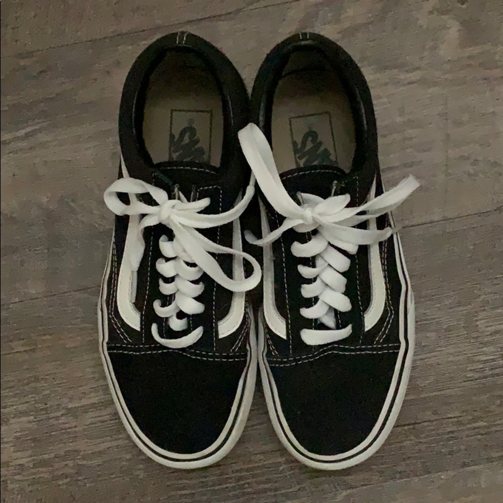 Vans platform sneakers.